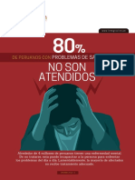80 de Peruanos Con Problemas de Salud Mental No Son Atendidos PDF