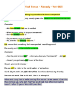 4- Present Perfect Tense Still, Already, Yet