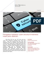 Policy Brief: Penegakan Kebijakan Cyber Security Di Indonesia