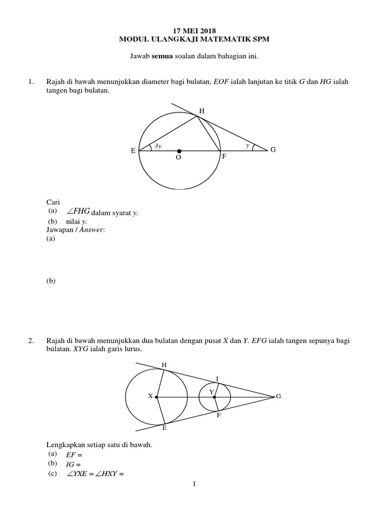 Modul 3 Matematik Spm 2019 Pdf