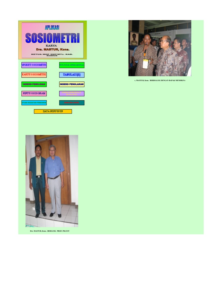 Aplikasi Sosiometri (Versi 40) Master PDF