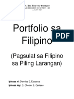 Filipino With Cover Page
