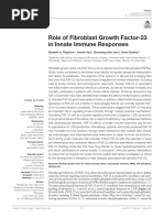 Role of Fibroblast Growth Factor-23 in Innate Immune Responses