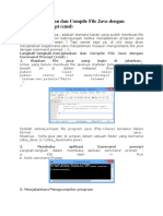 Cara Menjalankan Dan Compile File Java Dengan Command Prompt