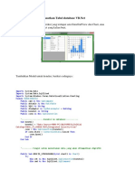 Membuat Grafik Berdasarkan Tabel Database VB