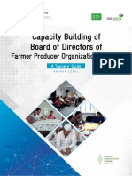 Capacity Building of BoDs of FPOs PDF