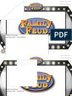 Family Feud Template Introduction Slide - The Countdown!