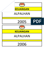 Laporan Label Arsip