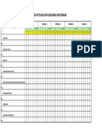 Jadwal Kerja Petugas KB Puskesmas Kayutanam: NO Kegiatan Minggu I Minggu Ii Minggu Iii Minggu Iv Minggu V