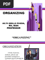 Organizing:, RN, Man Professor