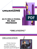 Organizing:, RN, Man Professor