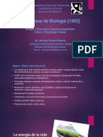 PrincBiol Tema 3 - Fisiología Celular