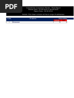 Vulnerability Assesment Sample Report
