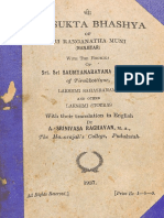 Sri Sukta Bhashya of Sri Ranganatha Muni 1937 OCR