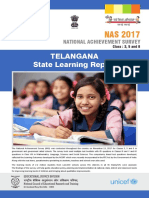 Telangana State Learning Report: National Achievement Survey