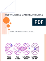 Uji Validitas Dan Reliabilitas (Online 8)