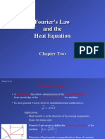 Fourier's Law and The Heat Equation: Chapter Two