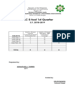 2018 CLC E Tool 3rd Quarter GAVIOLA