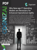 Why New Age It Operating Models Are Necessary For Enhanced Operational Agility