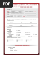 Cignal Service Application