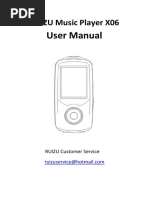 X06 User Manual