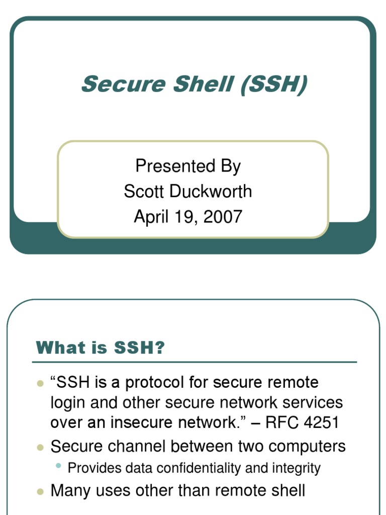 Konfigurasi Layanan SSH Server | PDF | Secure Shell | Networking Standards