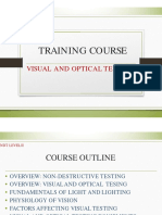 Training Course: Visual and Optical Testing