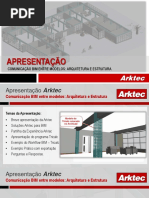Arktec - Comunicação BIM Entre Modelos de Arquitetura e Estrutura - Portugal