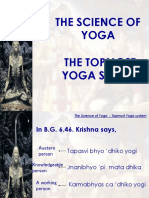 The Science of Yoga The Topmost Yoga System
