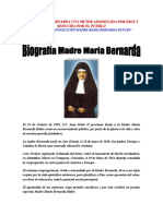 Santa Maria Bernarda Una Mujer Apasionada Por Dios
