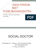 6, All India Prison Duty Meet Pune, Maharashtra: Probation Officers' Presentation Tamilnadu