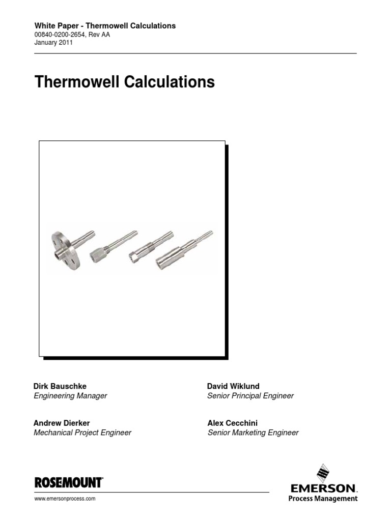 ASME PTC 19 3 TW Thermowell Calculations PDF PDF Reynolds Number