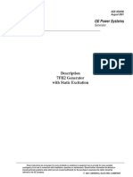 GE Power Systems: Description 7FH2 Generator With Static Excitation