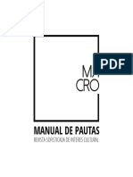 Manual de Pautas.