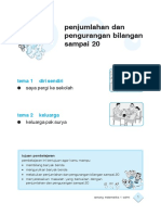 Matematika SD-MI Kelas 1. Bab 1