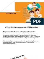 Negative Consequences of Plagiarism