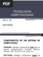 Aula 3 - Tecnologia Computacional