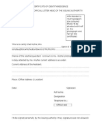 Certificate of Identity PDF