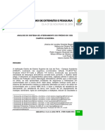 Análise Do Sistema de Aterramento Do Prédio Do Ces Campus Academia