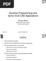 Dynamic Programming and Some VLSI CAD Applications: Shmuel Wimer