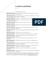 Normas para Dimensionamento de Parafusos