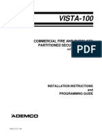 Ademco Vista 100 Program Manual