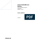 Oracle FLEXCUBE Introduction User Manual PDF