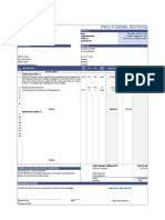 NLG 11819 Proforma Invoice Piling - Noida