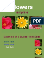 Flowers: Template