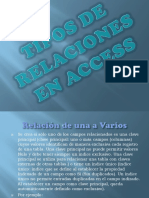 Tipos de Relaciones