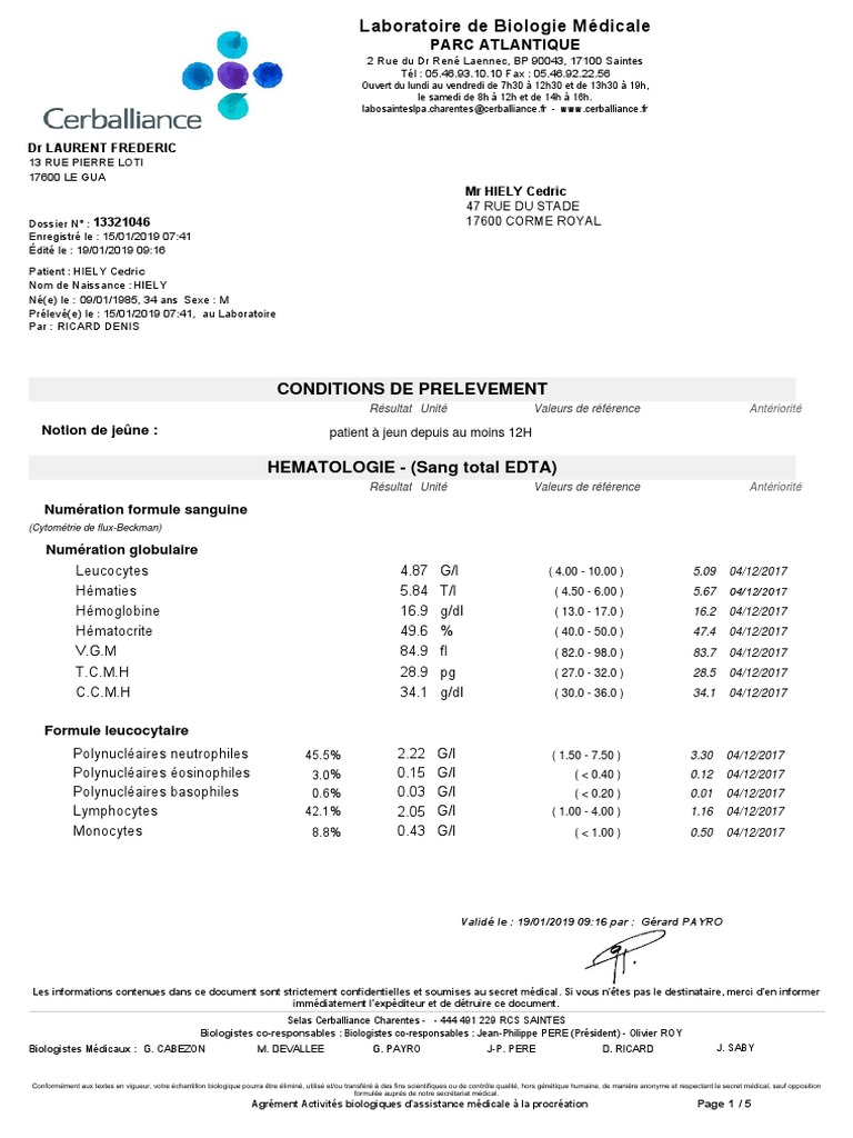 Ntroduire 71+ imagen formule sanguine vpm élevé fr.thptnganamst.edu.vn