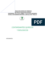 Contaminantes Quimicos y Biologicos