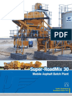 Super-Roadmix 30: Mobile Asphalt Batch Plant