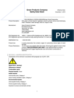 Green Products Company Safety Data Sheet